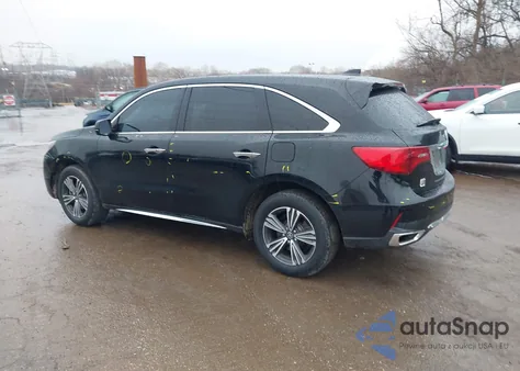 2017 Acura Mdx from USA, damaged, VIN 5J8YD4H39HL004749